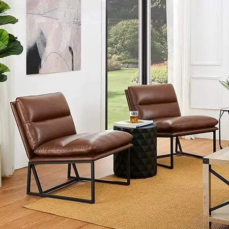 Modern Leatherette Chair