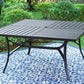 Square Metal Dining Set