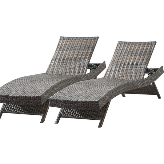 Wicker Chaise Lounge Chairs