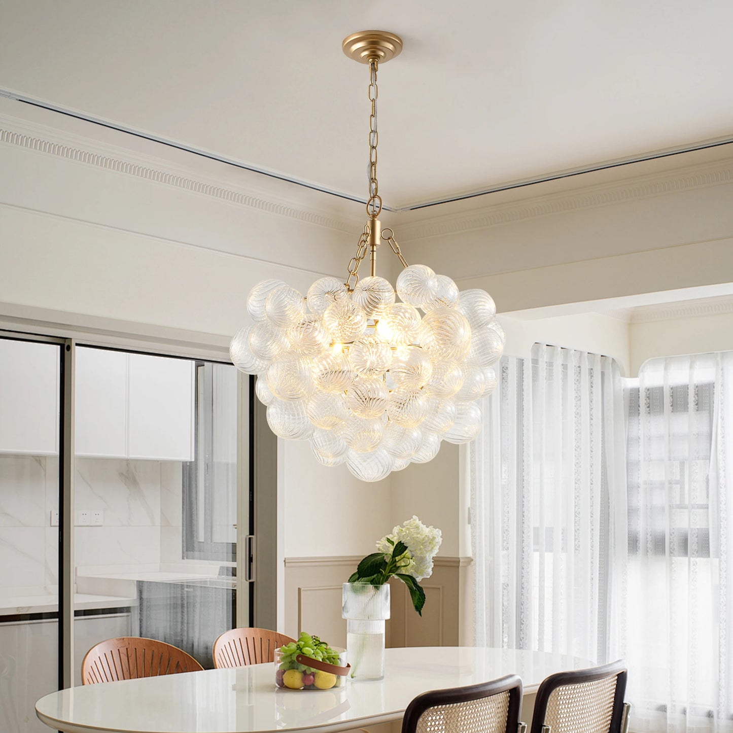 Bubble Ball Chandelier