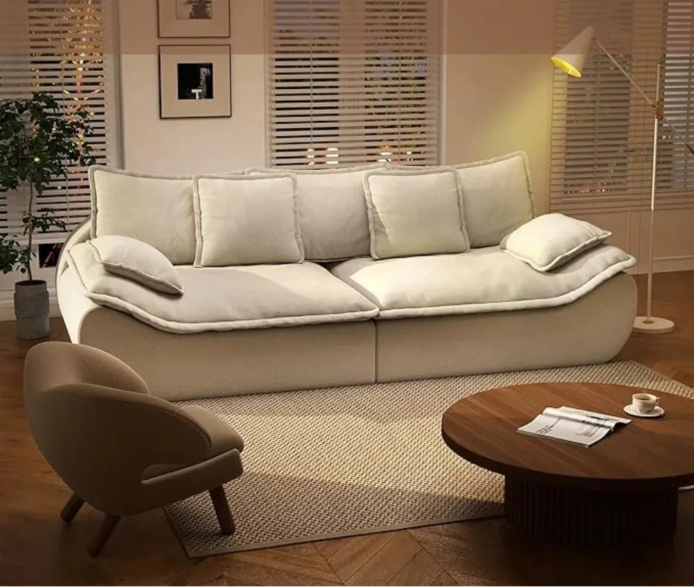 Modular Loveseat with Pillow