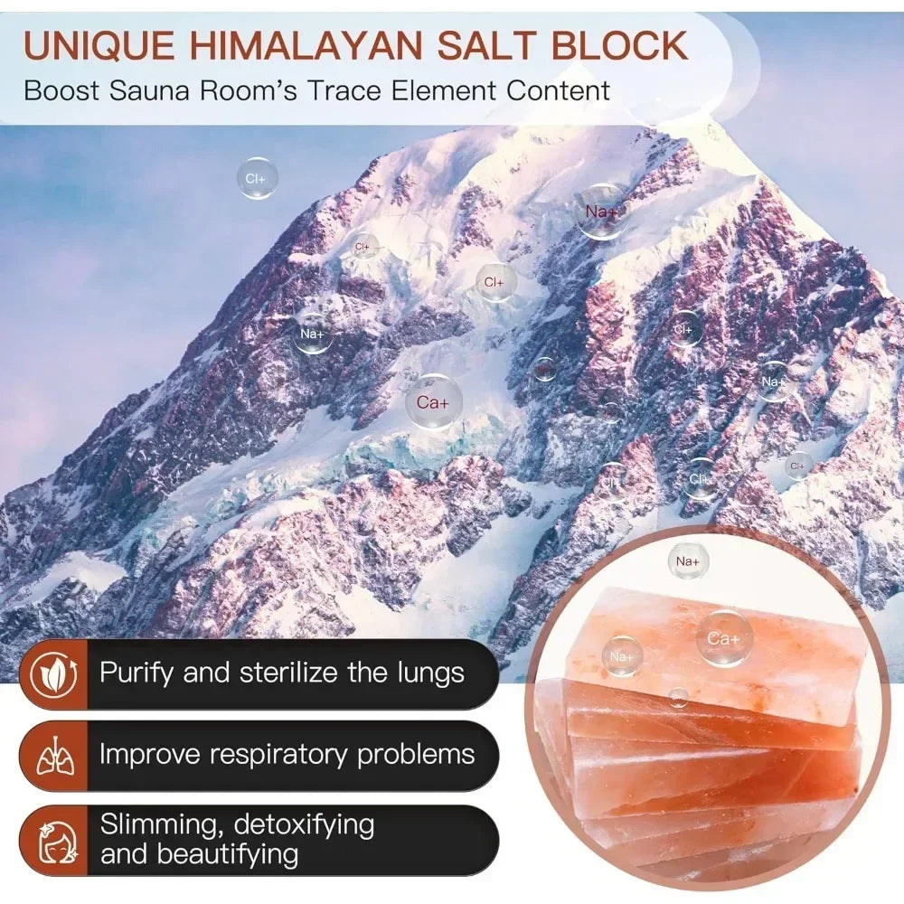 Full Spectrum Infrared Sauna with Resonance Speaker