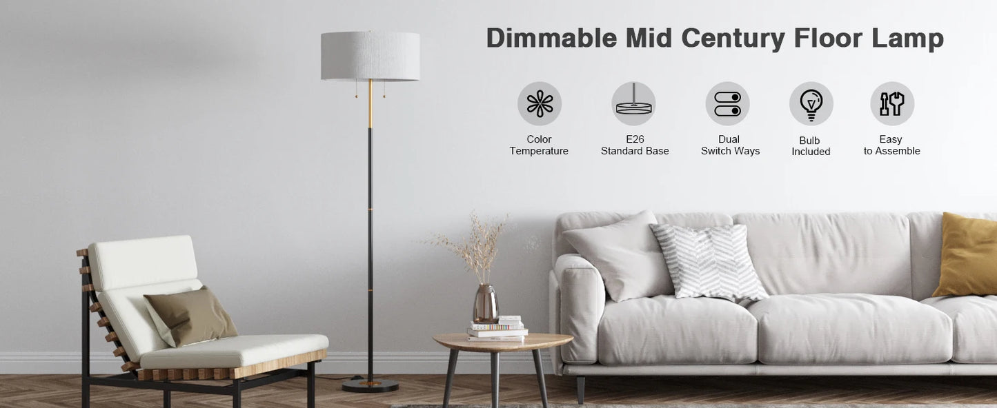 Mid-Century Floor Lamp