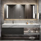Modern Chic Vanity with Sink and LED/ Smart Technology Mirror Full Set