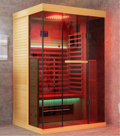 Full Spectrum Infrared Sauna with Resonance Speaker