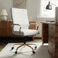 Modern Soft Leather Executive Swivel Office Chair