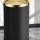 Leather / Marble Waste Bin with Lid