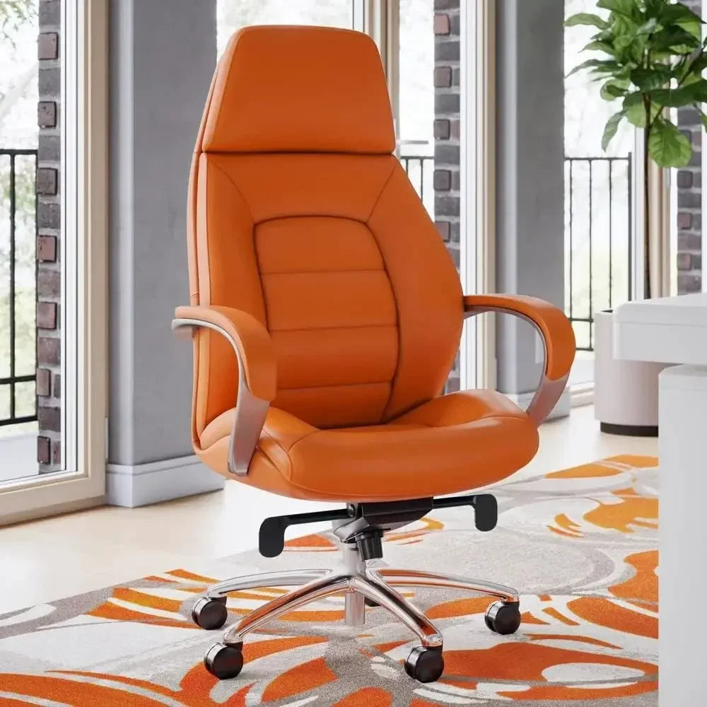 Modern Genuine Leather Executive Chair