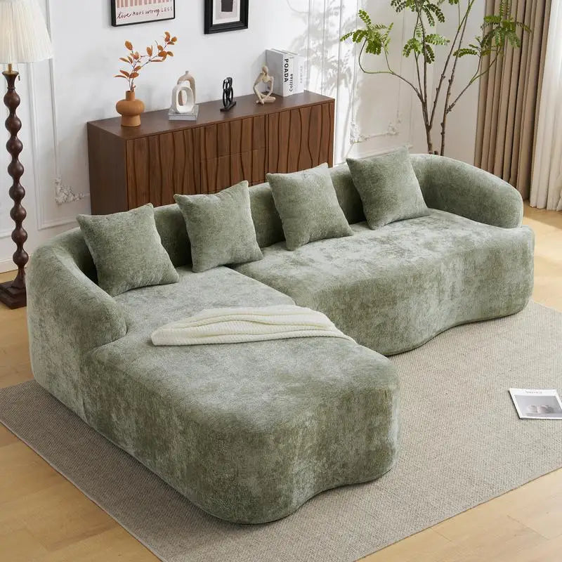 Modular Chenille Couch