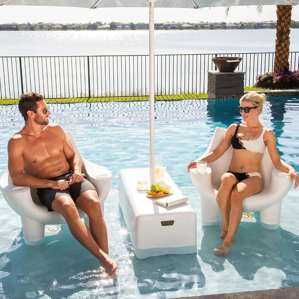 In-Pool Bask Lounge Chair