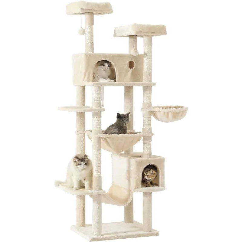 76" Cat Tree Tower