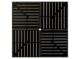 Square Metal Dining Set