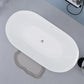 Modern 55" Oval Acrylic Bathtub