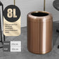 Minimalist Stainless Steel Waste Bin