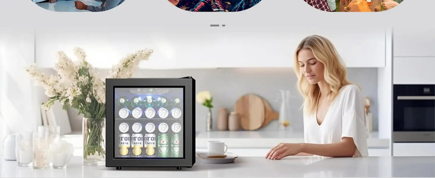 Mini Undercounter Beverage Fridge