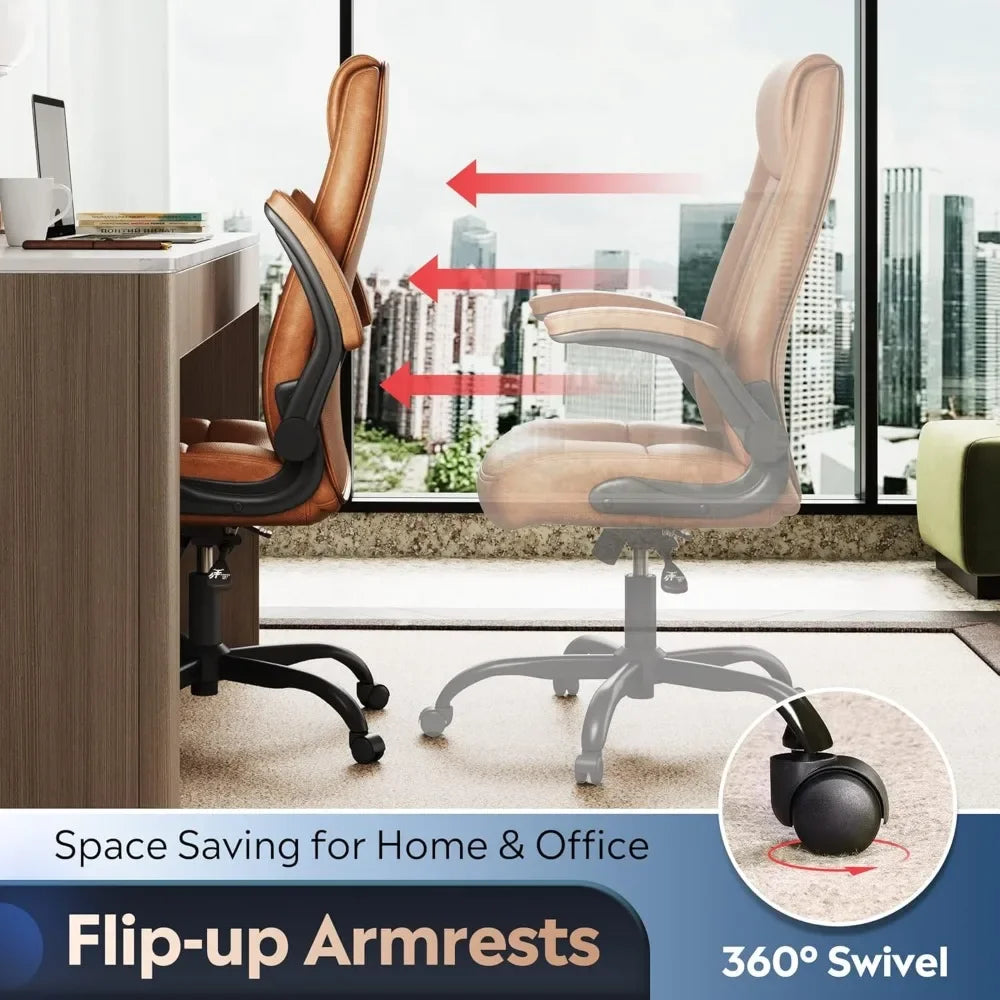 S-Shaped Ergonomic Desk Chair