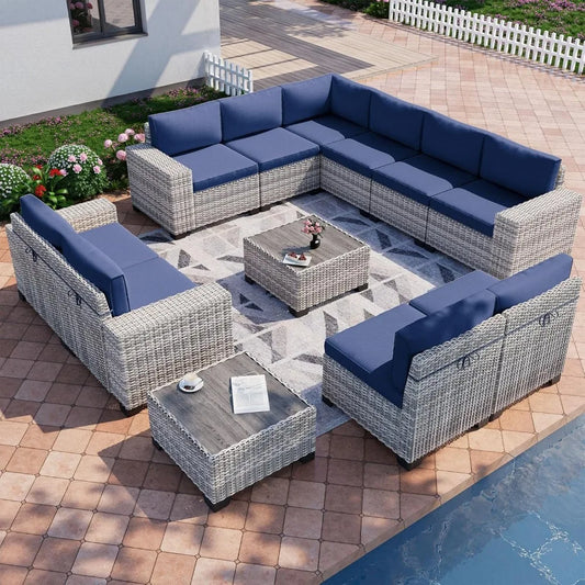 Outdoor Wicker Patio Furniture Set