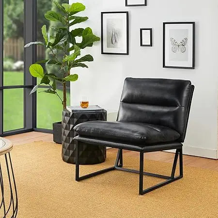 Modern Leatherette Chair