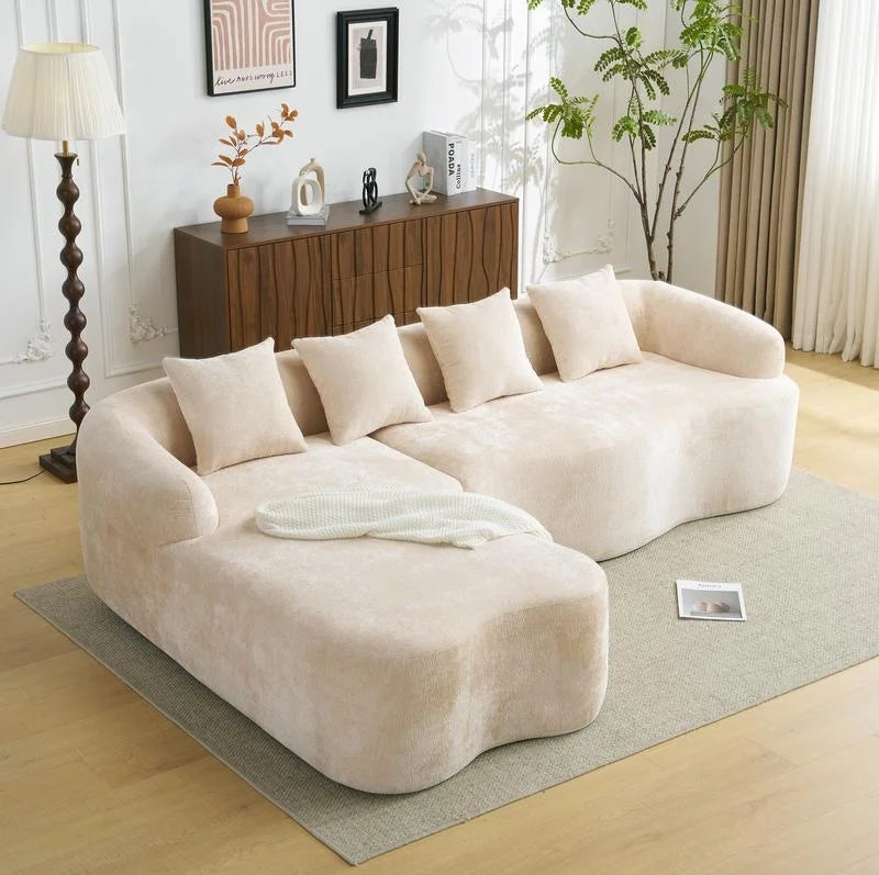 Modular Chenille Couch