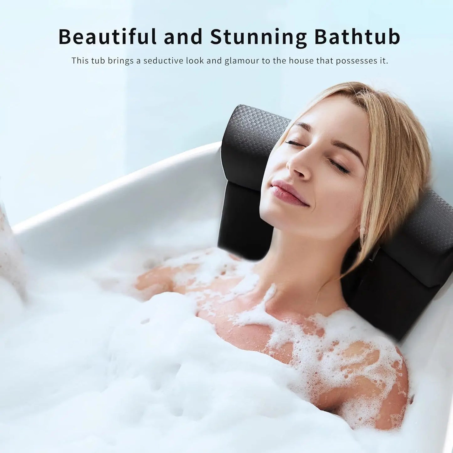 Empava Acrylic Whirlpool Bathtub with Hydromassage