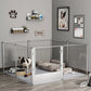Transparent Acrylic Dog Playpen with Waterproof Pad