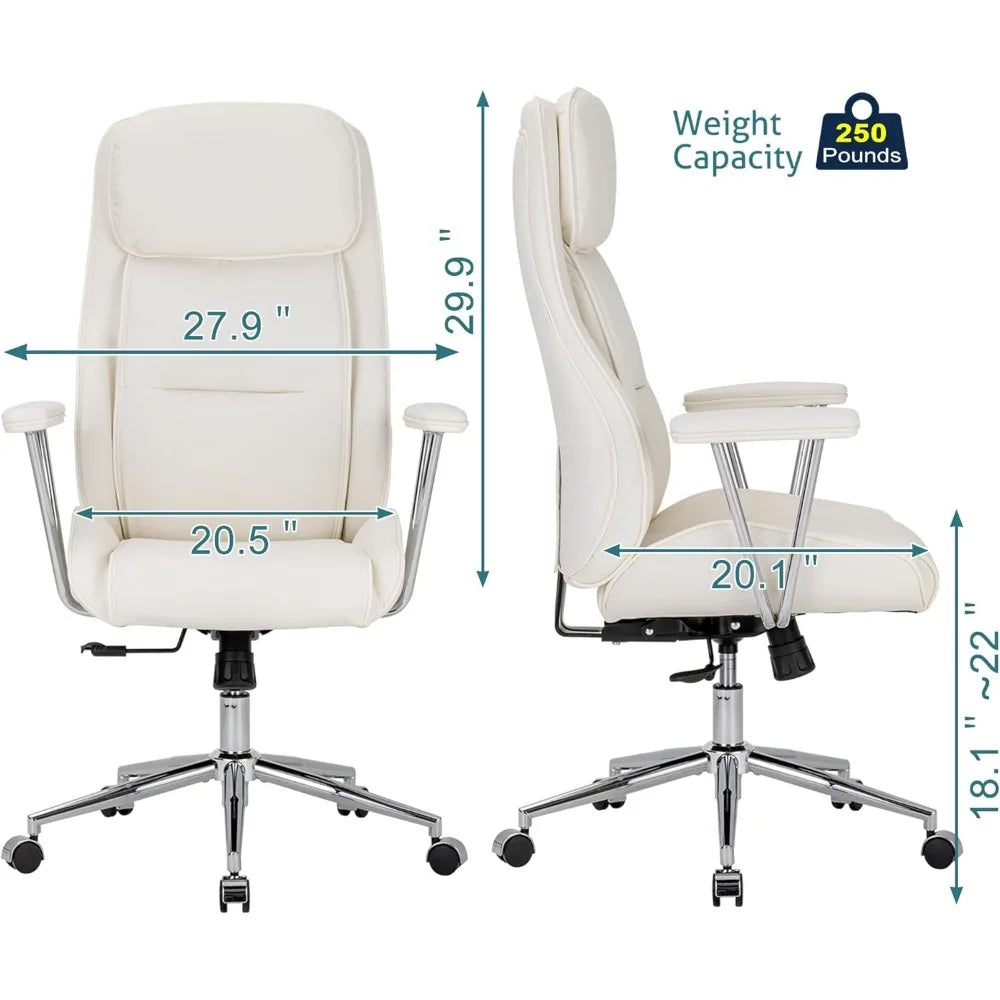 Modern Leather Executive Office Chair