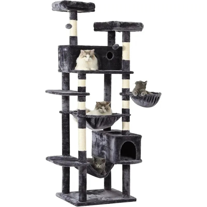 76" Cat Tree Tower