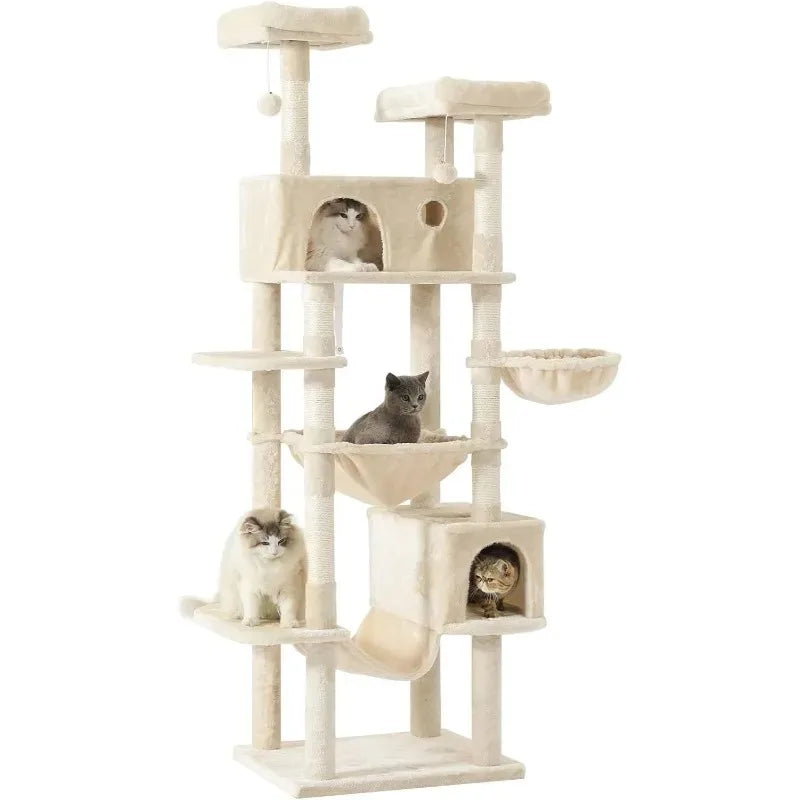 76" Cat Tree Tower