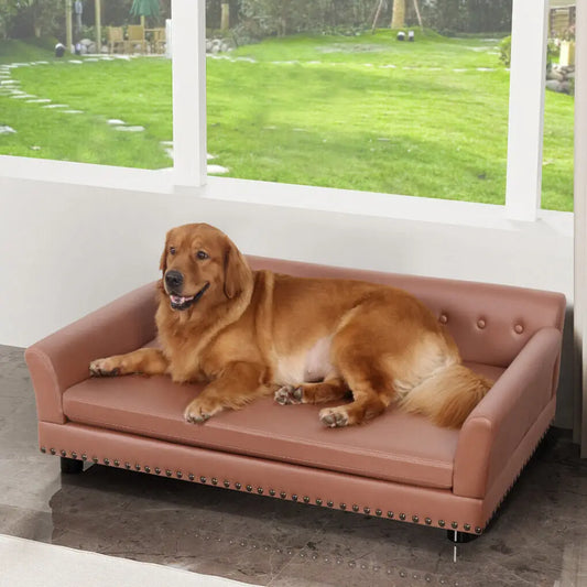 Pet Sofa Bed with Removable Cushion