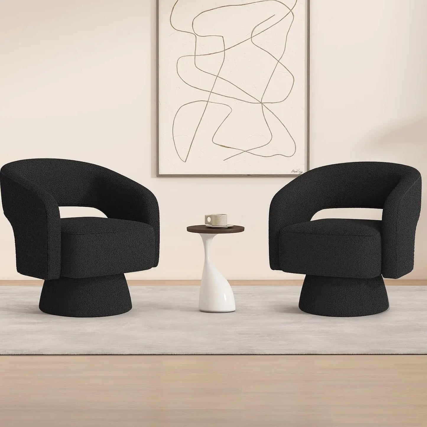 Park Avenue™ Velvet Barrel Chair