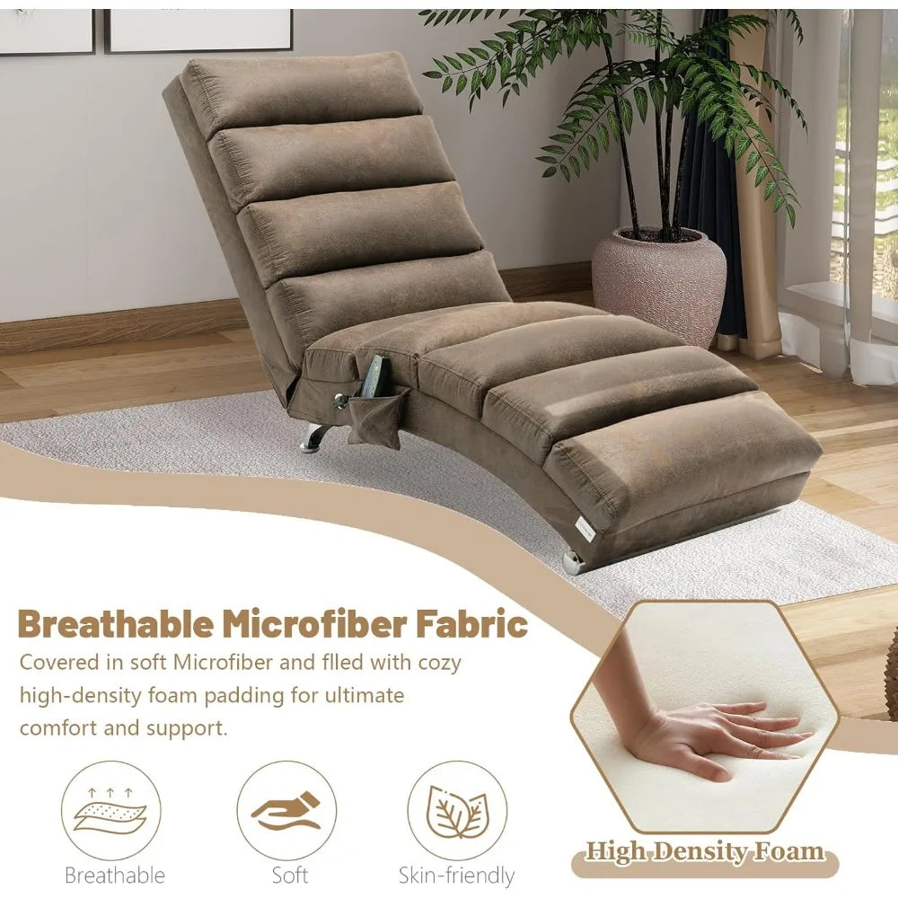 Modern Ergonomic Electric Recliner Chaise Lounge Massage Chair