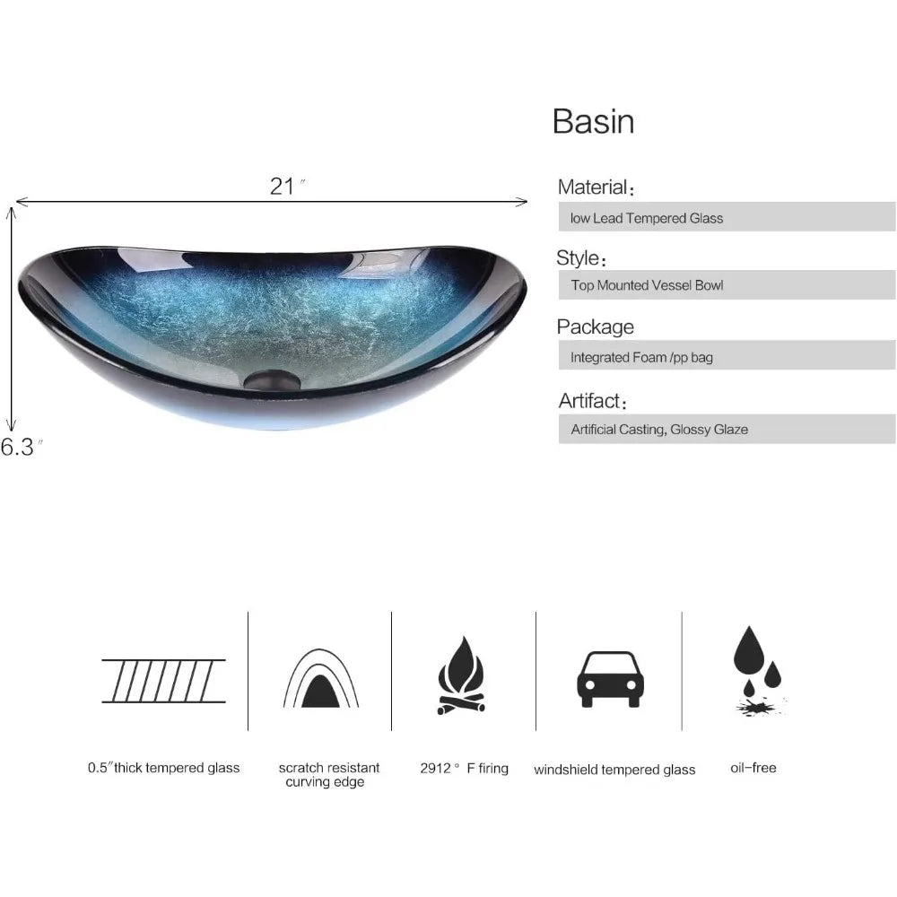 Modern 28" Wall Mounted Bathroom Vanities with Sink, Faucet, and Mirror, Full Set