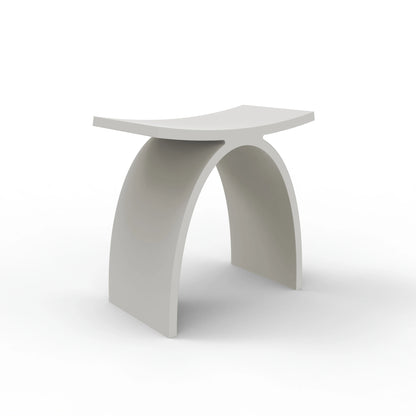 Minimalist Arched Shower Stool