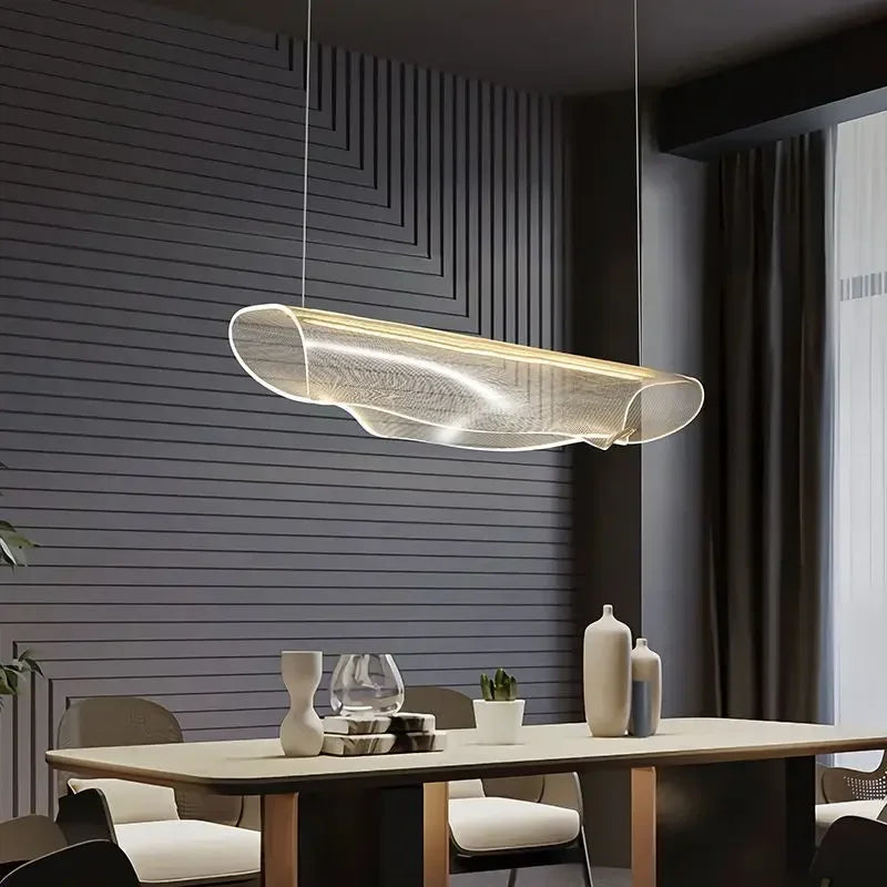 Modern Minimalist  Acrylic LED Chandelier
