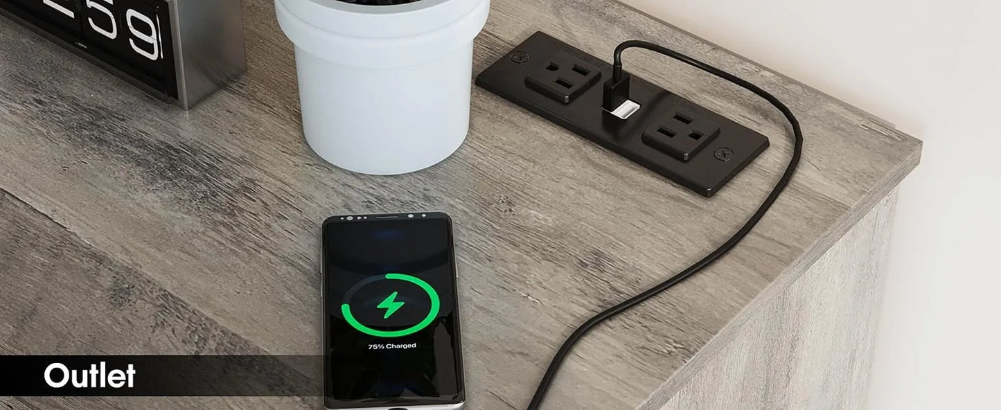 Fameill Dresser with Charging Station