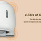 Automatic Cat Litter Box with Smart App Control and Litter Mat