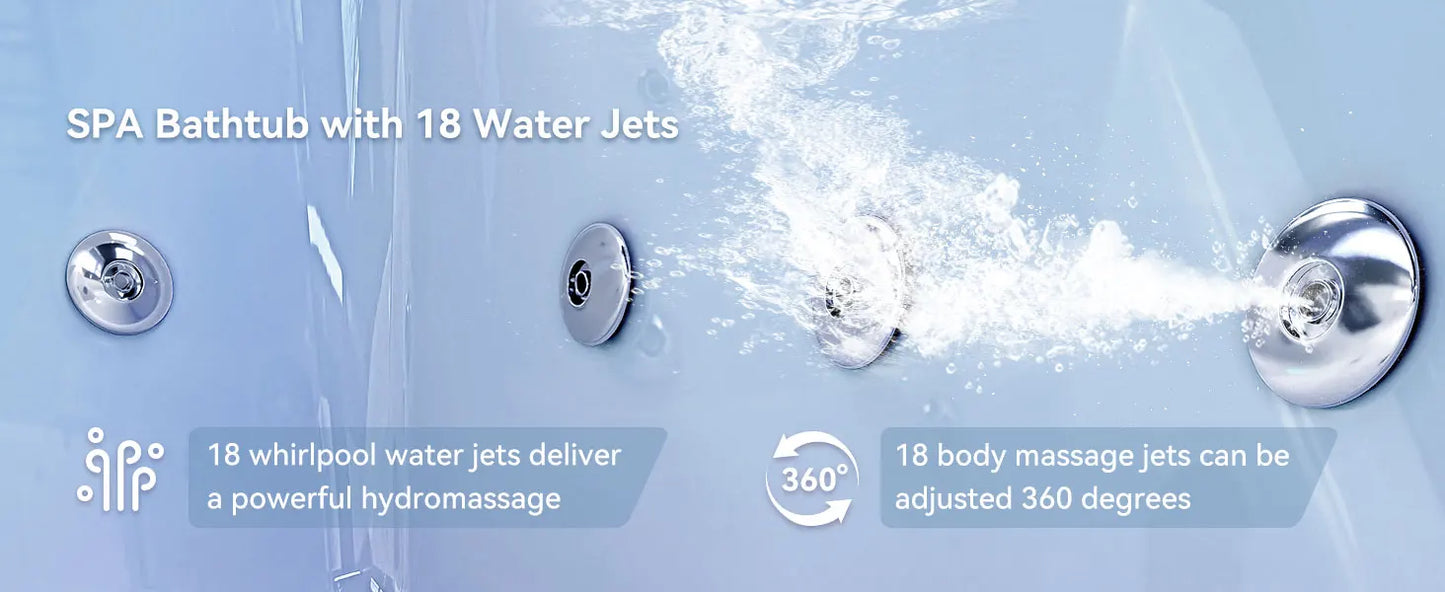 Whirlpool Bathtub Set