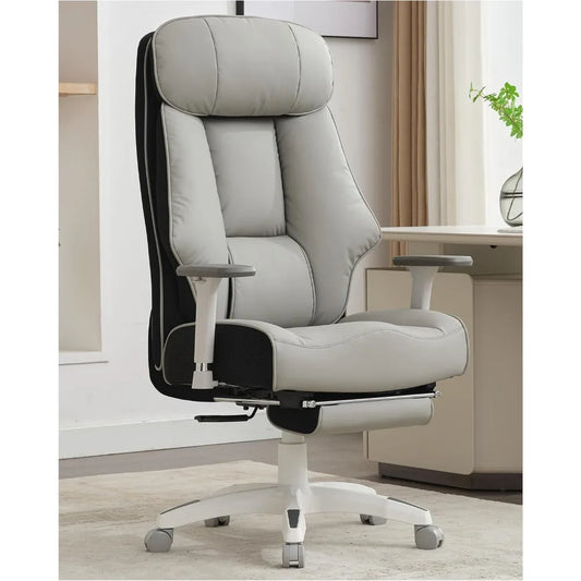 Ergonomic Leather Executive Office Chair