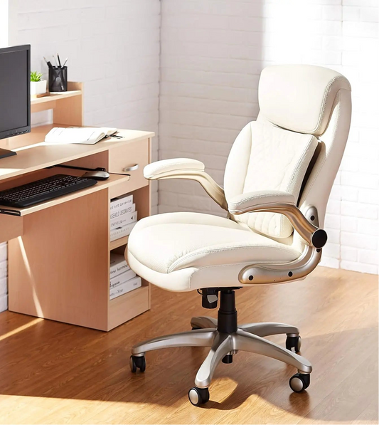 Modern Leather Ergonomic Executive Office Chair