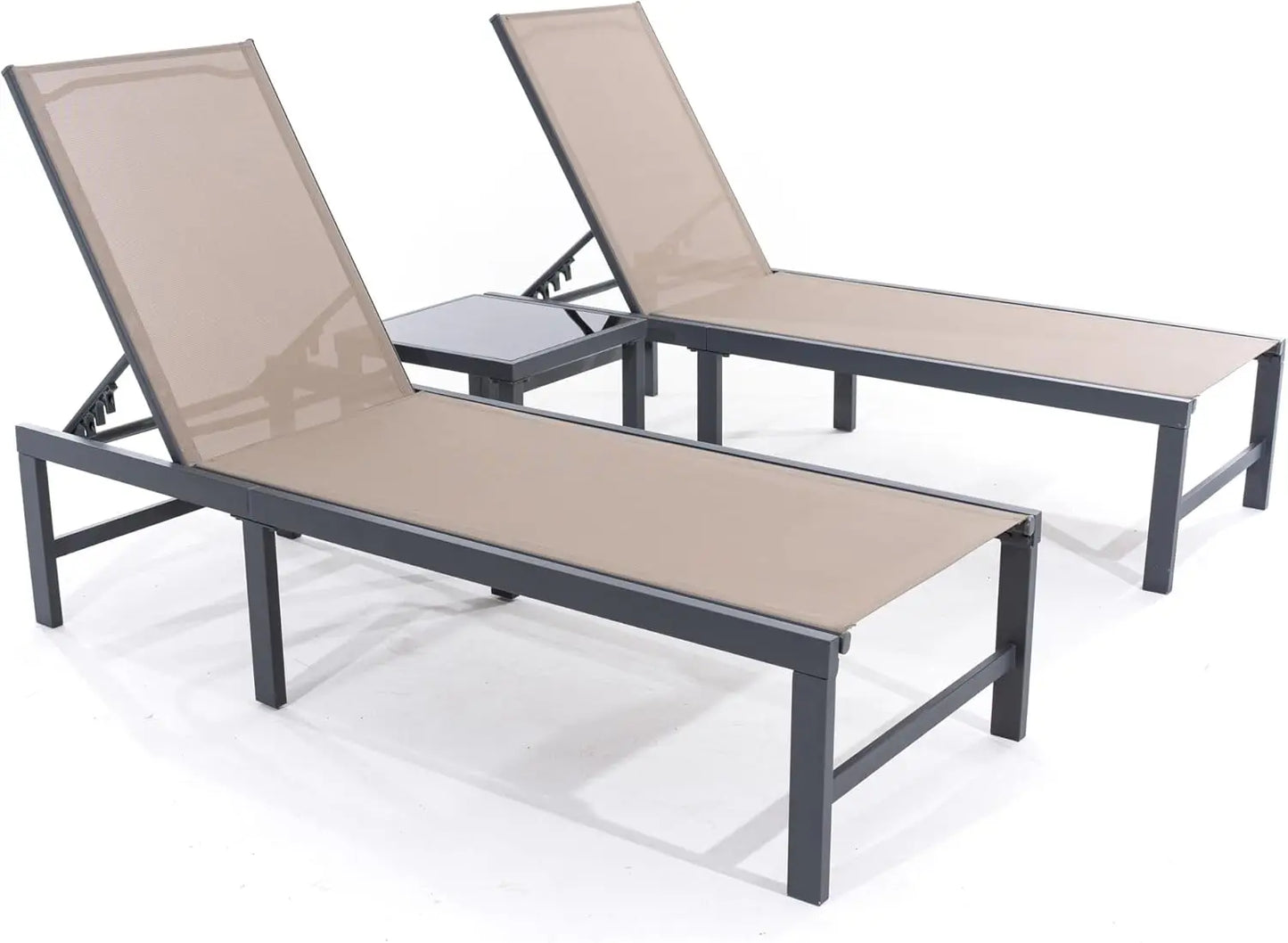 Fabric Lounge Chair Set