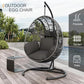 Oversized Hanging Egg Chair with Cushions
