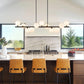 Modern Linear Bubble Chandelier