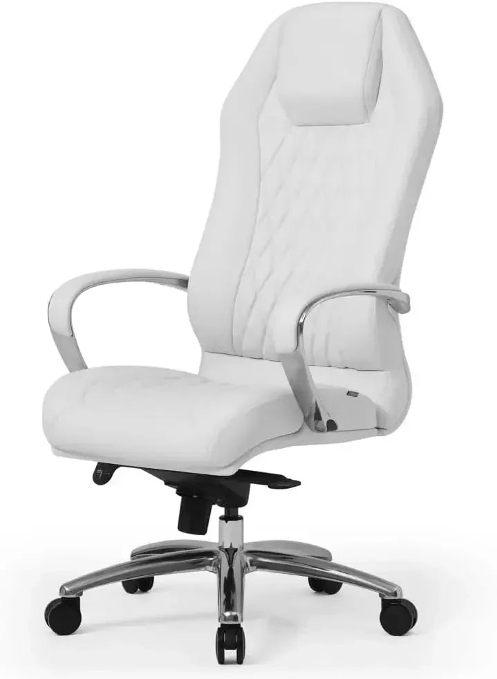 Modern Sterling Leather Executive Chair