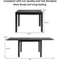 Extendable Desktop Patio Dining Set