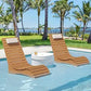 Ergonomic In-Pool Chair Lounger with Pillow Headrest