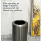 Minimalist Stainless Steel Waste Bin