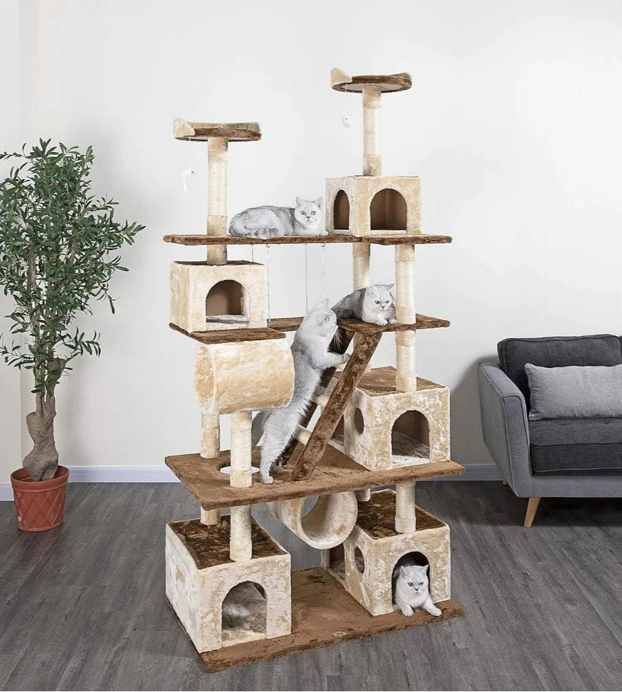 87" Cat Tree Tower