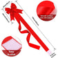 Large Cabinet Door Red Ribbon Bows