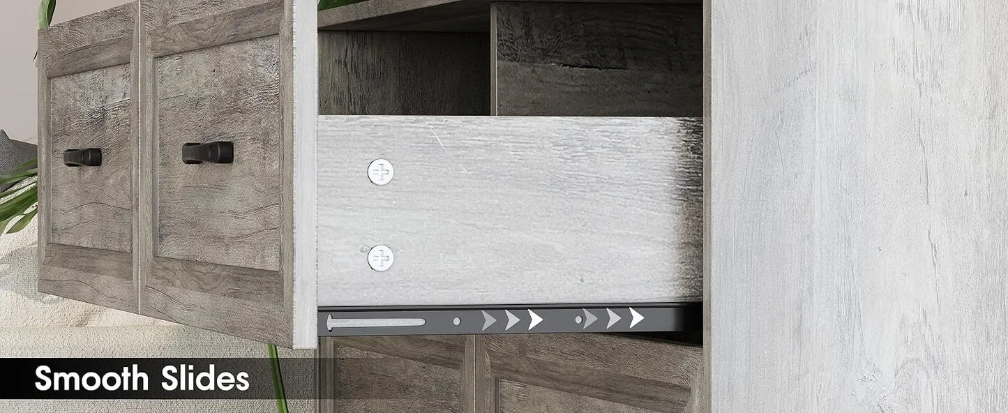 Fameill Dresser with Charging Station