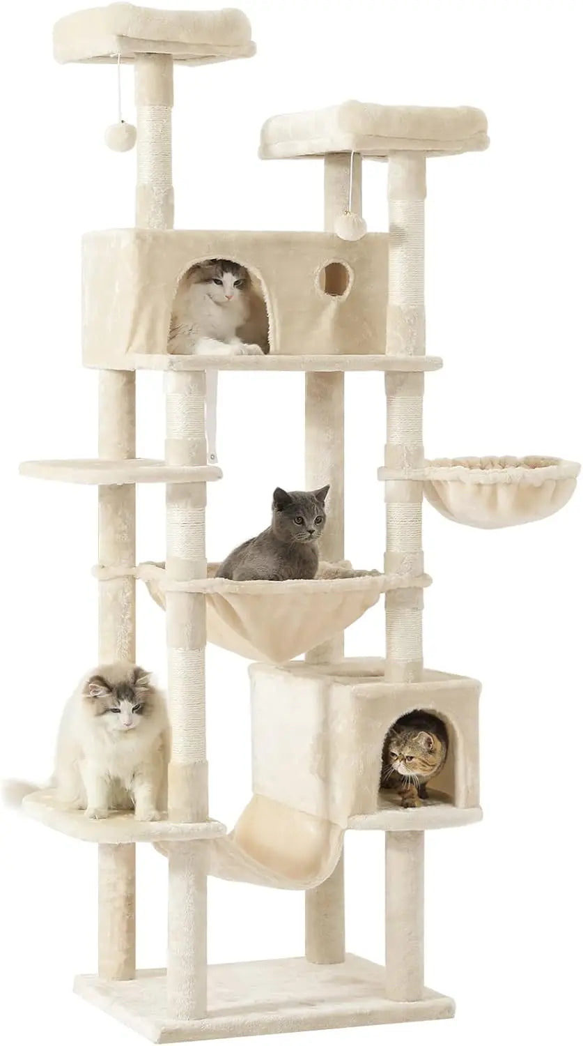 76" Cat Tree Tower